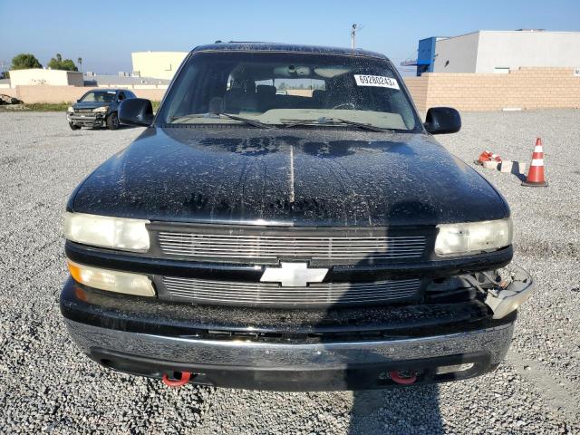 3GNEC16T22G203658 - 2002 CHEVROLET SUBURBAN C1500 BLACK photo 5