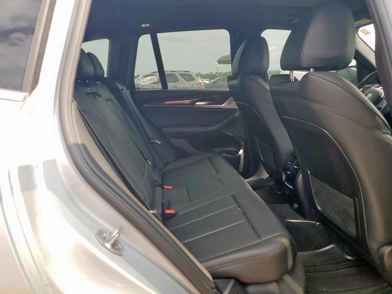 5UXTR7C56KLR51578 - 2019 BMW X3 SDRIVE30I SILVER photo 11