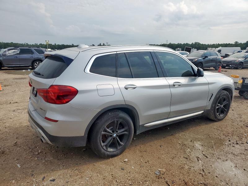 5UXTR7C56KLR51578 - 2019 BMW X3 SDRIVE30I SILVER photo 3