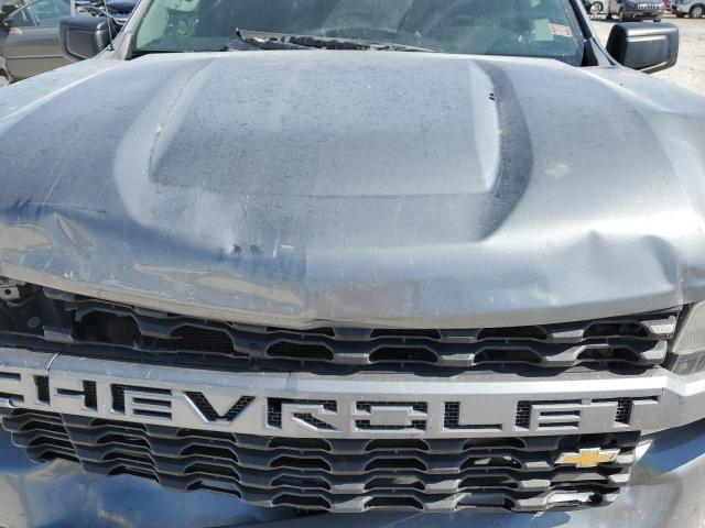 3GCPYBEH0KG305675 - 2019 CHEVROLET SILVERADO K1500 CUSTOM GRAY photo 11