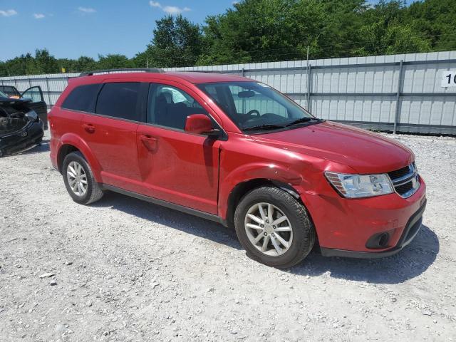 3C4PDCBB1FT510811 - 2015 DODGE JOURNEY SXT RED photo 4