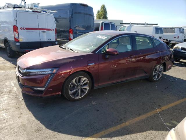 JHMZC5F32JC007902 - 2018 HONDA CLARITY TOURING BURGUNDY photo 1