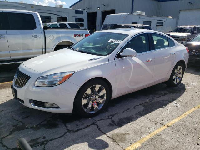 2G4GS5EV5C9140688 - 2012 BUICK REGAL PREMIUM WHITE photo 1