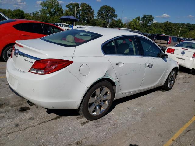 2G4GS5EV5C9140688 - 2012 BUICK REGAL PREMIUM WHITE photo 3