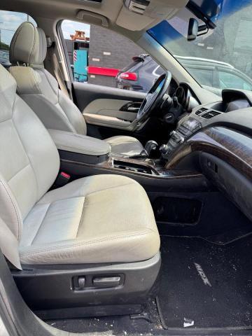 2HNYD2H75BH002310 - 2011 ACURA MDX ADVANCE GRAY photo 5