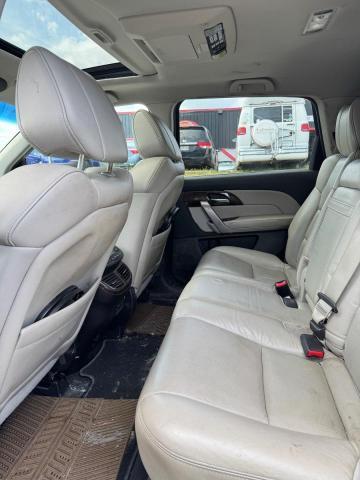 2HNYD2H75BH002310 - 2011 ACURA MDX ADVANCE GRAY photo 6