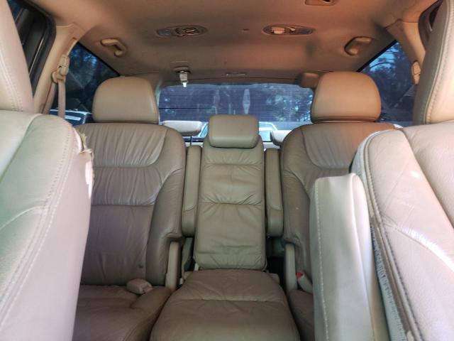 5FNRL3H9XAB005406 - 2010 HONDA ODYSSEY TOURING WHITE photo 10