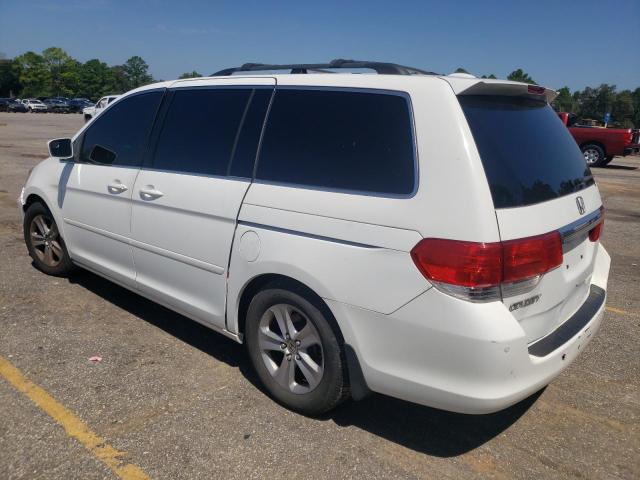 5FNRL3H9XAB005406 - 2010 HONDA ODYSSEY TOURING WHITE photo 2