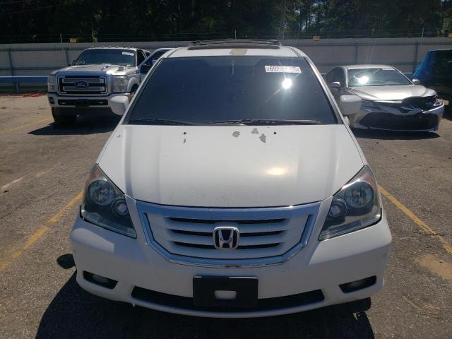 5FNRL3H9XAB005406 - 2010 HONDA ODYSSEY TOURING WHITE photo 5