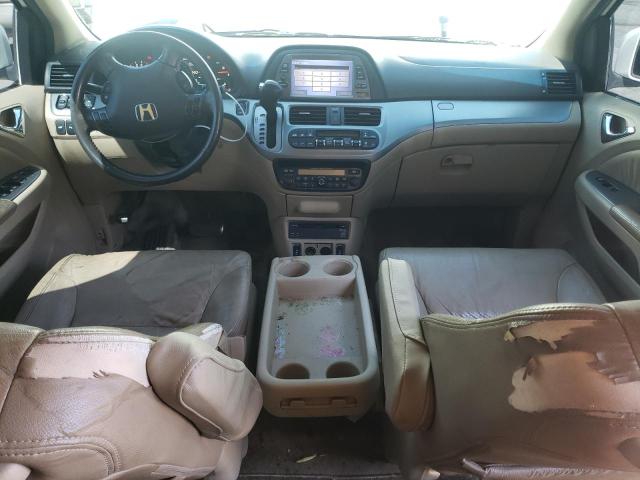 5FNRL3H9XAB005406 - 2010 HONDA ODYSSEY TOURING WHITE photo 8