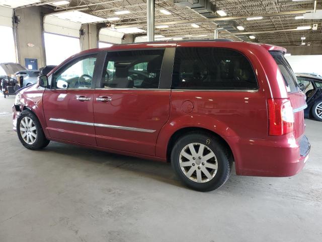 2C4RC1BG0FR577575 - 2015 CHRYSLER TOWN & COU TOURING RED photo 2