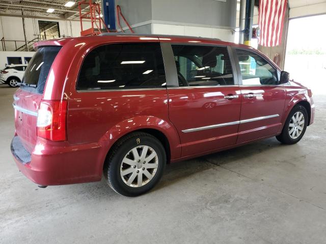 2C4RC1BG0FR577575 - 2015 CHRYSLER TOWN & COU TOURING RED photo 3