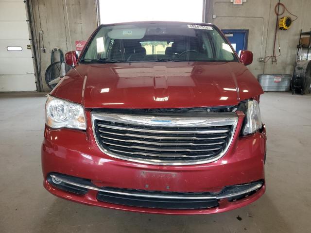 2C4RC1BG0FR577575 - 2015 CHRYSLER TOWN & COU TOURING RED photo 5