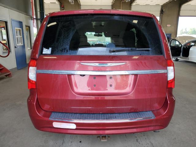 2C4RC1BG0FR577575 - 2015 CHRYSLER TOWN & COU TOURING RED photo 6