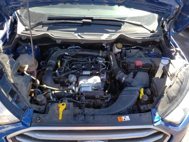 MAJ3S2GEXMC452116 - 2021 FORD ECOSPORT SE BLUE photo 11