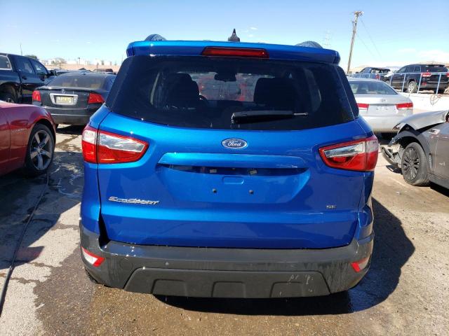 MAJ3S2GEXMC452116 - 2021 FORD ECOSPORT SE BLUE photo 6