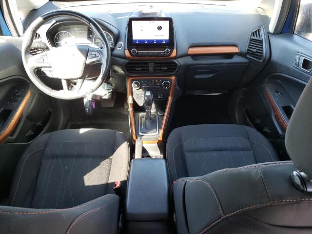 MAJ3S2GEXMC452116 - 2021 FORD ECOSPORT SE BLUE photo 8