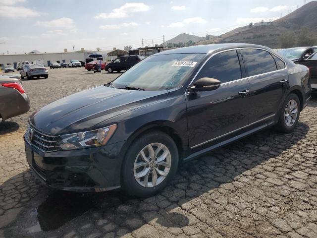 1VWAT7A39HC020624 - 2017 VOLKSWAGEN PASSAT S BLACK photo 1