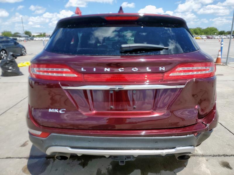 5LMCJ2C97KUL13485 - 2019 LINCOLN MKC SELECT BURGUNDY photo 6