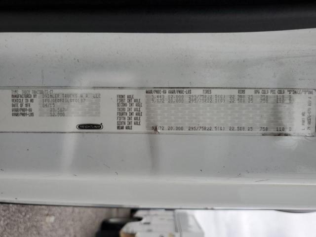 1FUJGEDVXGLGY0187 - 2016 FREIGHTLINER CASCADIA 1 白色 照片 10