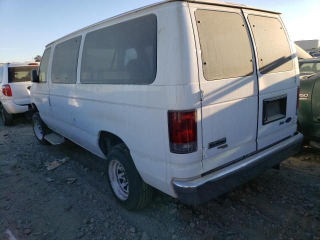 1FMNE1BW4BDA59977 - 2011 FORD ECONOLINE E150 WAGON WHITE photo 2