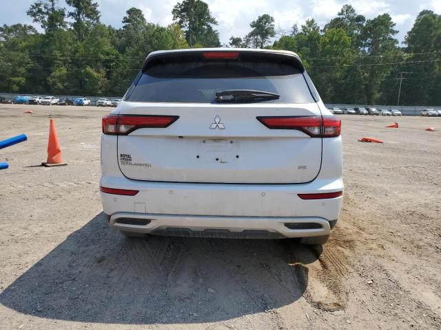 JA4J3VA87RZ015238 - 2024 MITSUBISHI OUTLANDER SE WHITE photo 6