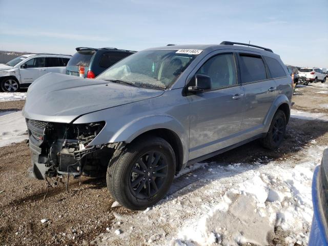 3C4PDCAB8LT276096 - 2020 DODGE JOURNEY SE SILVER photo 1