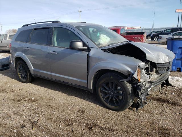 3C4PDCAB8LT276096 - 2020 DODGE JOURNEY SE SILVER photo 4