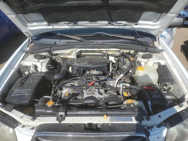 JF1SG65693H736595 - 2003 SUBARU FORESTER 2.5XS Белый фото 11