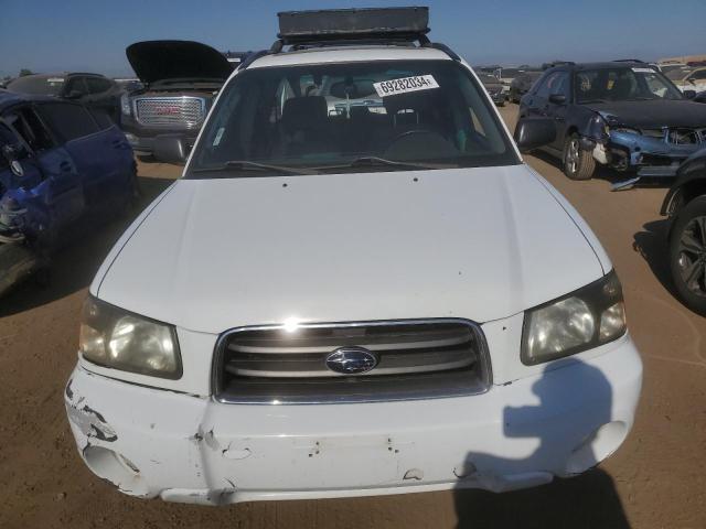 JF1SG65693H736595 - 2003 SUBARU FORESTER 2.5XS Белый фото 5