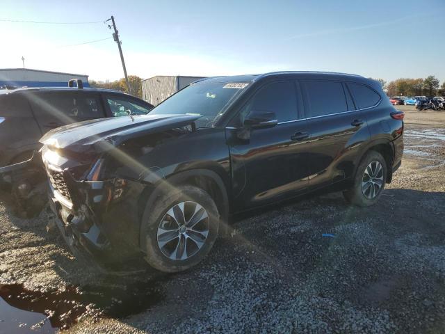 5TDGZRBH1LS510001 - 2020 TOYOTA HIGHLANDER XLE Noir photo 1