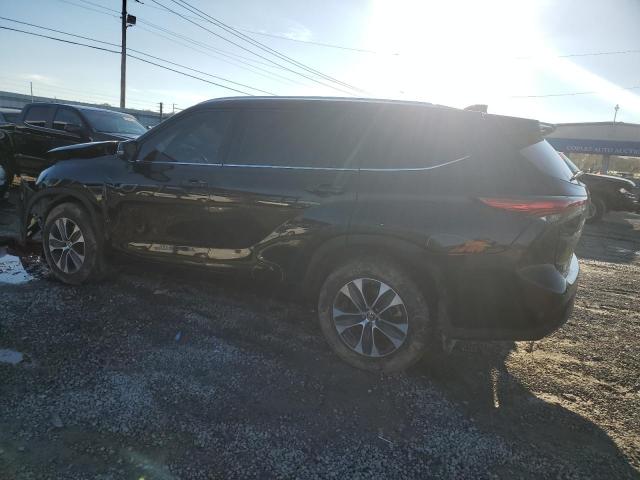 5TDGZRBH1LS510001 - 2020 TOYOTA HIGHLANDER XLE Noir photo 2