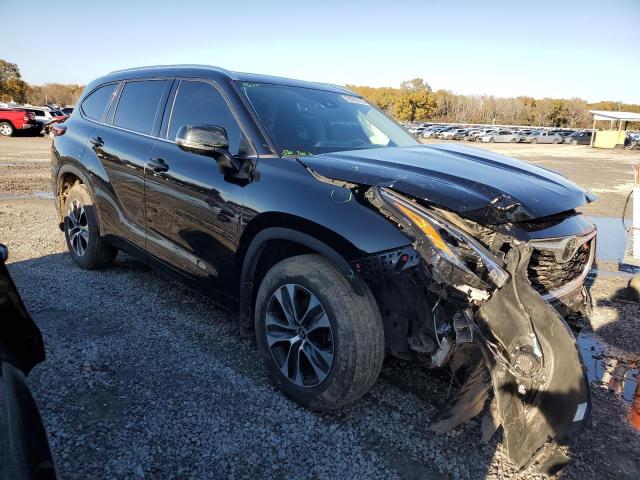 5TDGZRBH1LS510001 - 2020 TOYOTA HIGHLANDER XLE Noir photo 4