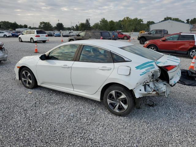 19XFC2F69KE024977 - 2019 HONDA CIVIC LX თეთრი ფოტო 2