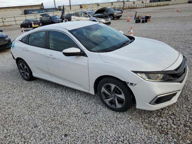 19XFC2F69KE024977 - 2019 HONDA CIVIC LX თეთრი ფოტო 4