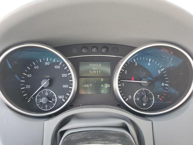 4JGBB8GB8BA685544 - 2011 MERCEDES-BENZ ML 350 4MATIC GRAY photo 9