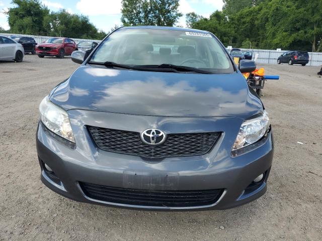2T1BU4EE9AC473914 - 2010 TOYOTA COROLLA BASE GRAY photo 5