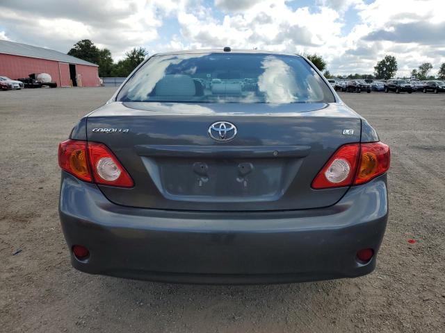 2T1BU4EE9AC473914 - 2010 TOYOTA COROLLA BASE GRAY photo 6
