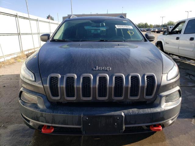 1C4PJMBS5FW538538 - 2015 JEEP CHEROKEE TRAILHAWK გრაფიტი ფოტო 5