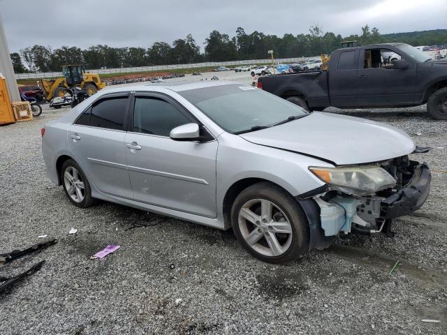 4T1BF1FK6CU131304 - 2012 TOYOTA CAMRY BASE SILVER photo 4