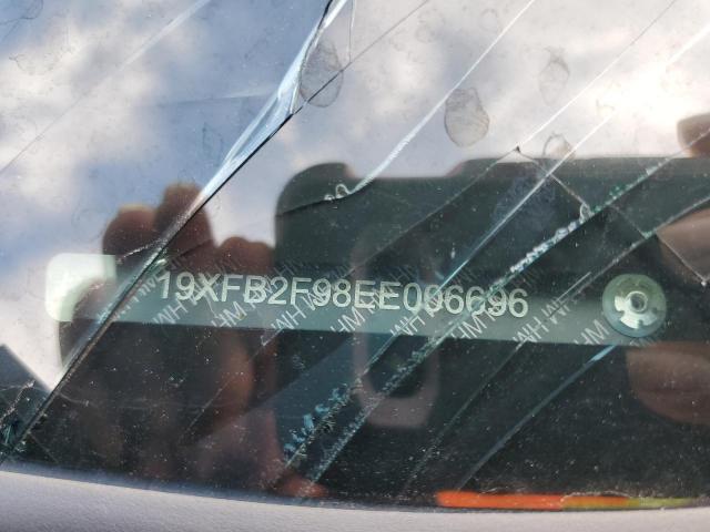 19XFB2F98EE006696 - 2014 HONDA CIVIC EXL 黑色 照片 12