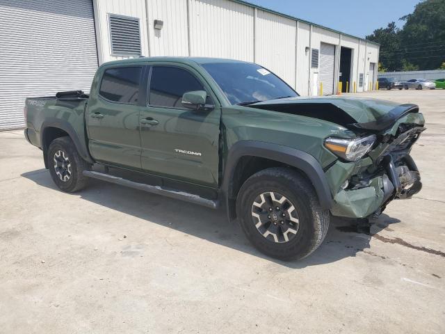5TFCZ5AN6MX245568 - 2021 TOYOTA TACOMA DOUBLE CAB GREEN photo 4