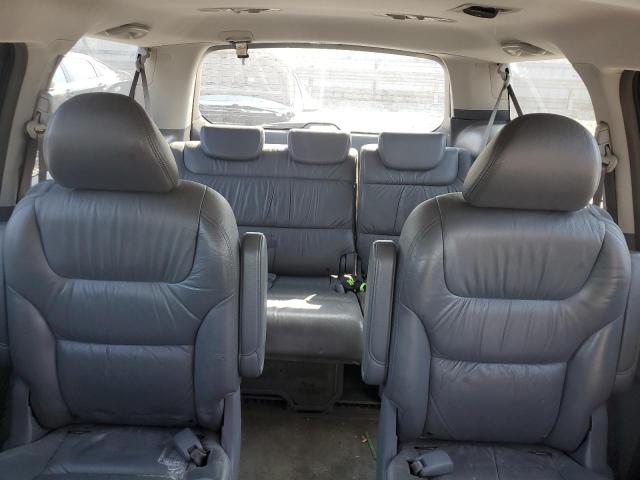 5FNRL38606B039092 - 2006 HONDA ODYSSEY EXL BLUE photo 10
