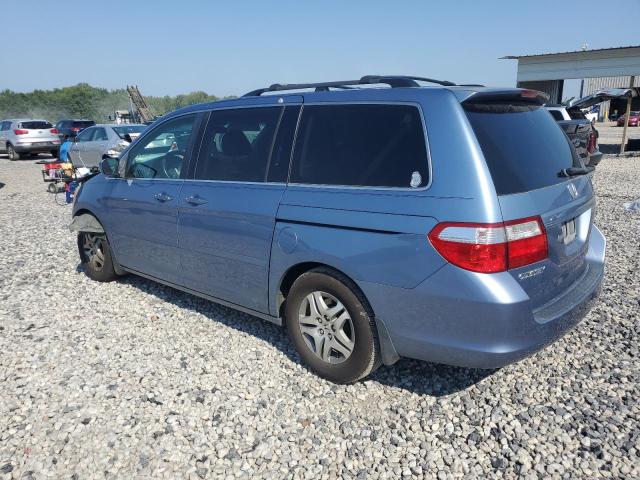5FNRL38606B039092 - 2006 HONDA ODYSSEY EXL BLUE photo 2