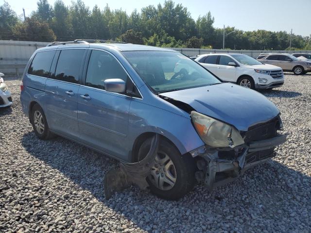 5FNRL38606B039092 - 2006 HONDA ODYSSEY EXL BLUE photo 4