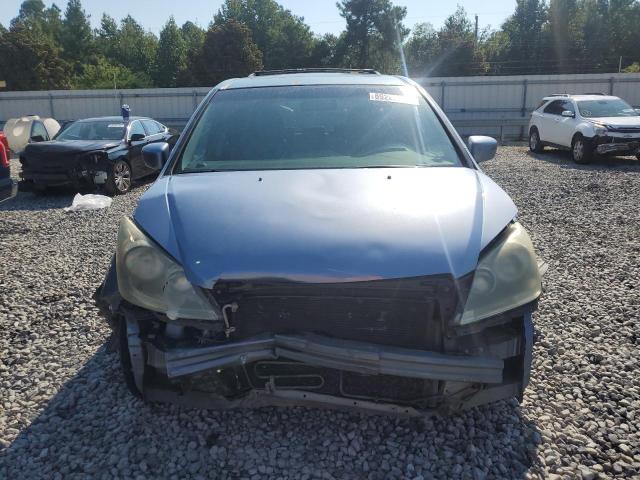5FNRL38606B039092 - 2006 HONDA ODYSSEY EXL BLUE photo 5