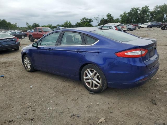 1FA6P0H75G5115784 - 2016 FORD FUSION SE ლურჯი ფოტო 2