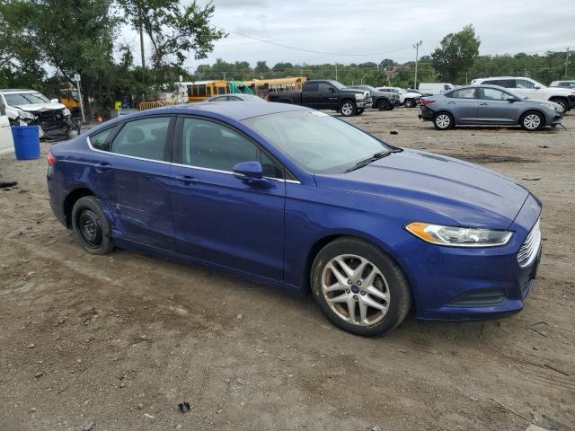 1FA6P0H75G5115784 - 2016 FORD FUSION SE ლურჯი ფოტო 4