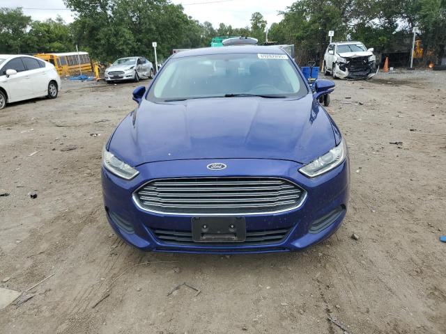 1FA6P0H75G5115784 - 2016 FORD FUSION SE ლურჯი ფოტო 5