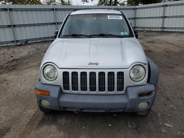 1J4GL48K92W188921 - 2002 JEEP LIBERTY SPORT SILVER photo 5